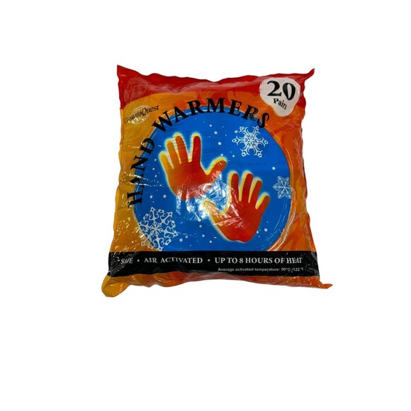 20 Pairs Hand Warmers (40‎ Warmers) Up To 8 Hours Of Heat For Each One (NEW) - Picture 4 of 6